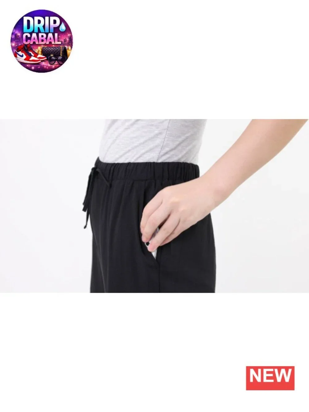 Wide Leg Linen Pants for Women Drawstring Palazzo Trousers with Pockets